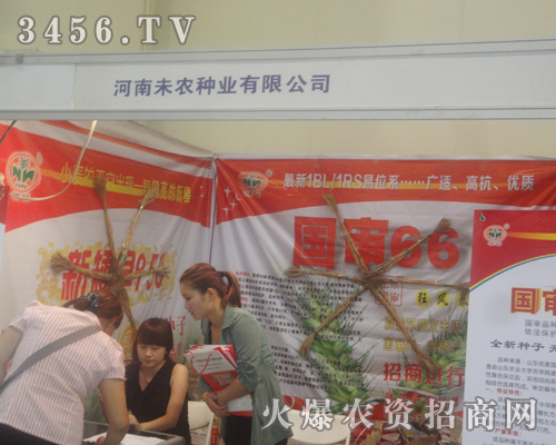 先天下種業(yè)2013鄭州種子會上魅力四射!